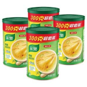 家乐鸡粉调味料替代味精鸡精炒菜凉拌提鲜300g*4罐