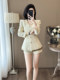 Autumn Fashion Mature Style Elegant Shorts Two-Piece Set with a Sense of Design, Light Luxury Chanel-Style Suit for Women with a High-End Feel
