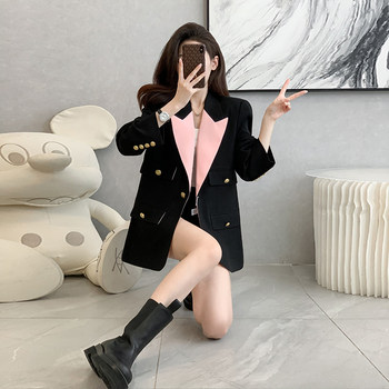 Korean Style Casual Versatile Blazer for Women with a Unique Design, Powerful Aura, and High-End Feel That Stands Out on the Street