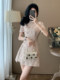 Elegant Goddess Style Socialite Women's Clothing, High-End New Chinese Style National Style Suit, Petite Shorts Two-Piece Set with a Sense of Sophistication