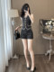 Summer Fashion High-End Niche Design Light Luxury Mature Style Elegant V-Neck Sleeveless Chanel-Style Suit for Women