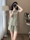 Summer Elegant and Youthful Fashion High-End Exquisite Button-Up Sleeveless Top Chinese Style Improved New Chinese Suit for Women