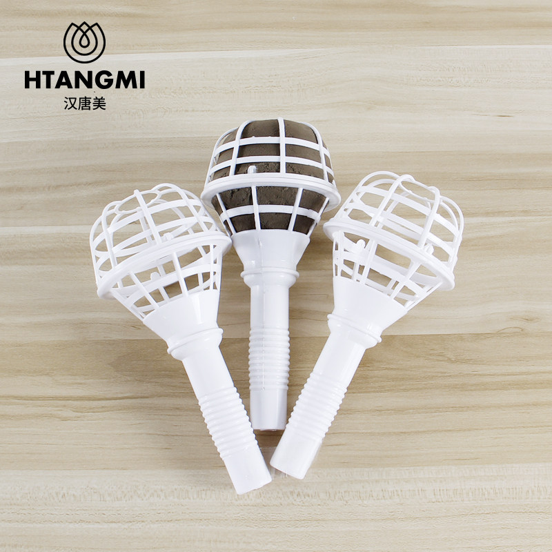 Floral wedding items hand holding flowers with mud flowers handle flowers bouquet decoration material flower shop materials supplies