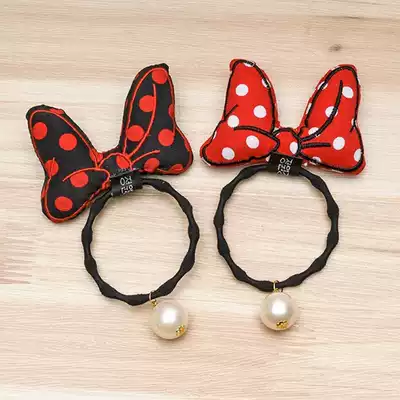Cartoon Minnie bow lens circle Creative lens circle Canon SLR Camera lens circle Lens decoration