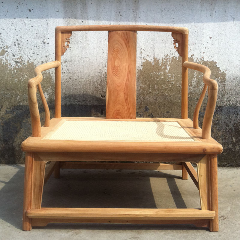 New made Ming and Qing furniture Su Zuo beech wood Vine Face Soft Drawer Dwarf South Official Hat Chair Suo Classical Old Furniture-Taobao