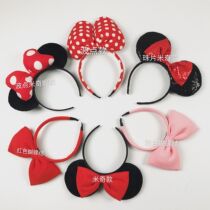 Halloween Snow White Headwear Girl Ice Bow Hairband Minnie Hairband Red Aisha Big Hair Girl