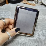 Металлический портсигар, модная двухэтажная банка для хранения, 20 шт