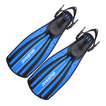 Customized diving fins deep diving professional four-line King Kong free diving special adjustment trial fins adult scuba diving sales