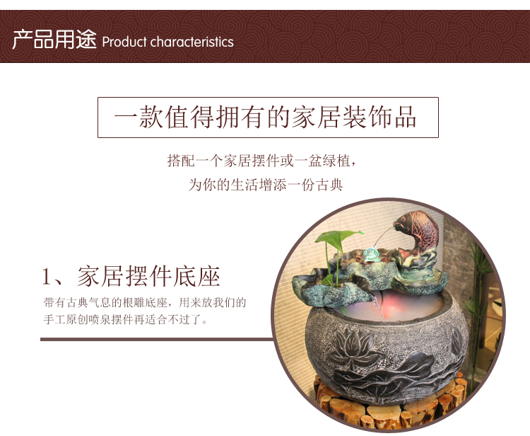 Bình hoa đứng gốc khắc khung nước ban công hoa bonsai chậu hoa cơ sở khắc gốc lớn trang trí phòng khách gỗ rắn - Các món ăn khao khát gốc mẫu bàn ghế gốc cây đẹp