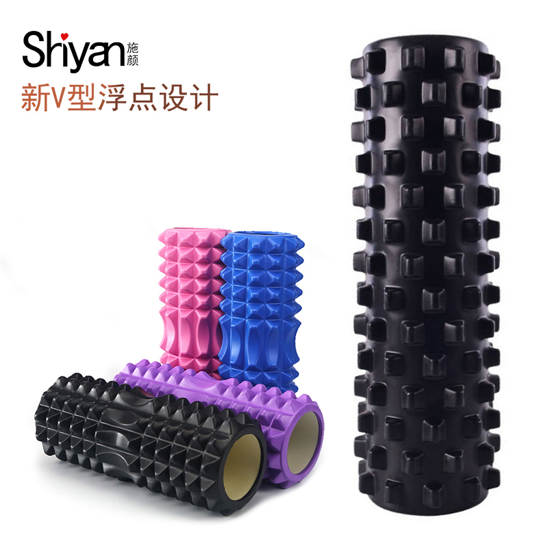 Schyen Yoga column foam axle wolf stick muscle relaxation roller massage fitness bar foam rolle
