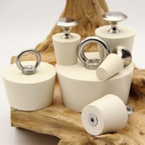 Pool plug stainless steel handle trench deodorant rubber plug sewer plug rubber plug fish tank plug