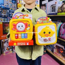 Duck star children Pat drum hexahedron hand beat drum piano puzzle music baby early education baby 1 year old 2 Toys