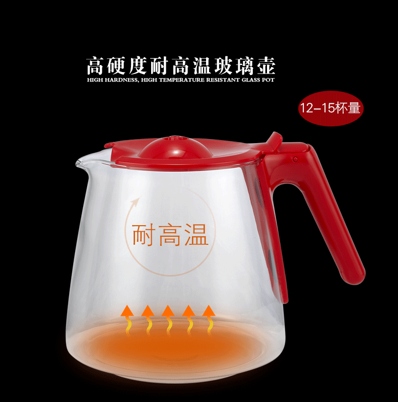 Máy pha cà phê tự động HOMEZEST CM-832 nhỏ giọt 1.5L của Mỹ - Máy pha cà phê may pha cafe