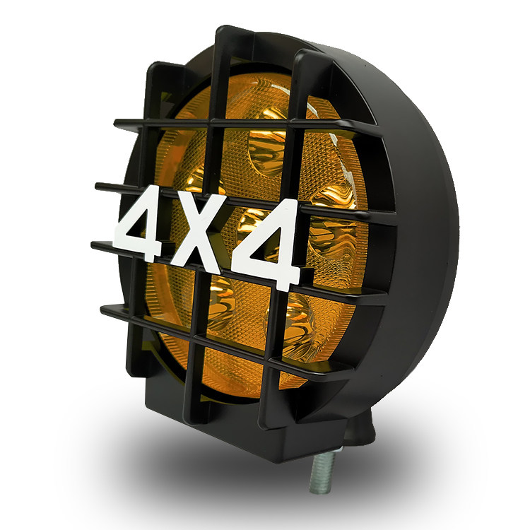 Cross country car 4X4 spotlight tank 300 front guard bar 6 inch spotlight shepherd JEEP roof light LED glare light-Taobao