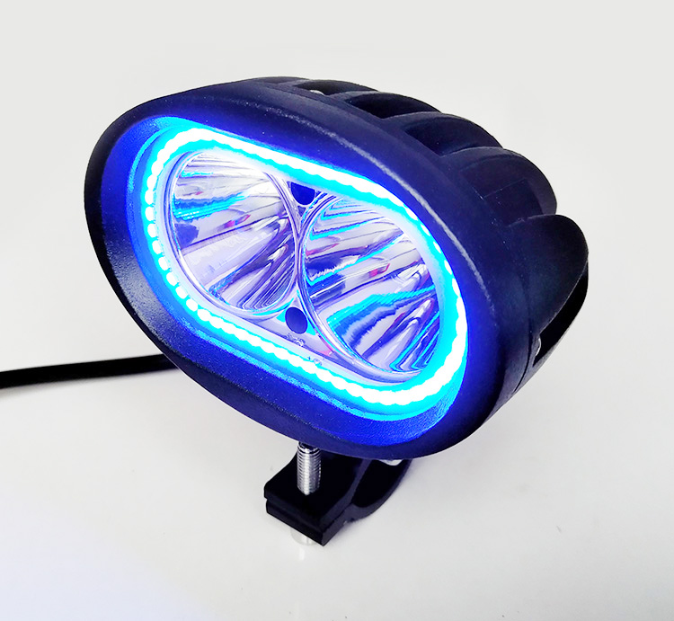 Đèn led xe máy siêu sáng Đèn pin chói cao chùm 12 v đèn điện đèn pha nhấp nháy thiên thần - Đèn xe máy bóng đèn xe máy giá