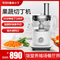 Cutter commercial pellet carrot fruit vegetable potato Ham onion mushroom cutter electric vegetable cutter