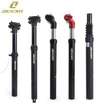 ZOOM Shock Absorbing Sitting Tube Mountain Bike Bike Damping Spring Oil Pressure Wire Control Lifting Sitting Pole Single Saddle Pipe Big All The Time