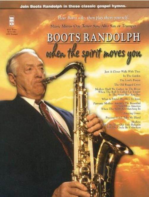 14-Saxophone score Buzz Randolph Boots Randolph When the Spirit Moves