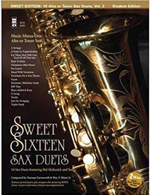 340-Sacks jazz duo (saxophone) 16 Jazz Duets 16 first