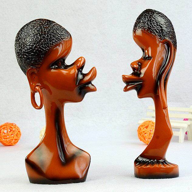 Couple Indian character resin crafts home furnishings decoration and wedding gifts