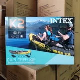 INTEX 68307 Explorer Двух пехотинцев надувные лодки надувные лодки сгущенной резиновой греблевой лодки с двумя людьми заряжаемой каноэ