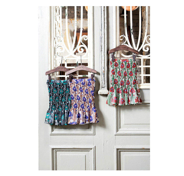 Jupe fillette en mousseline de soie - Ref 2053239 Image 13