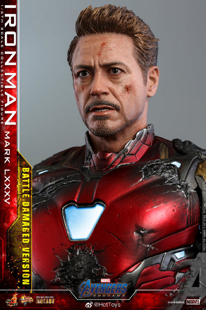 Hot Toys MMS543 1/6 Avengers 4: Final Battle Marvel Universe Iron