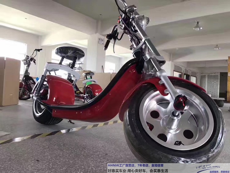 Harley mới xe điện Prince xe tay ga rộng lốp tháo gỡ pin lithium pin xe lốp sửa đổi xe máy - Xe đạp điện xe đạp điện rẻ