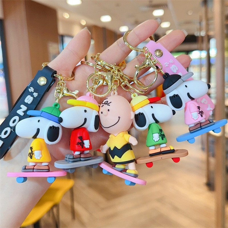 Charlie Snoopy Keychain Internet-Famous Doll Plush Toy Backpack Pendant 61 Children's Day Small Gift Practical Souvenir Charlie Snoopy Keychain Internet-Famous Doll Plush Toy Backpack Pendant 61 Children's Day Small Gift Practical Souvenir