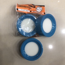 Huajie Sponge Cylinder Office Financial Supplies Round Banknote Wet Hand Dim Water Tank High Quality Sponge Sponge Pool Handle