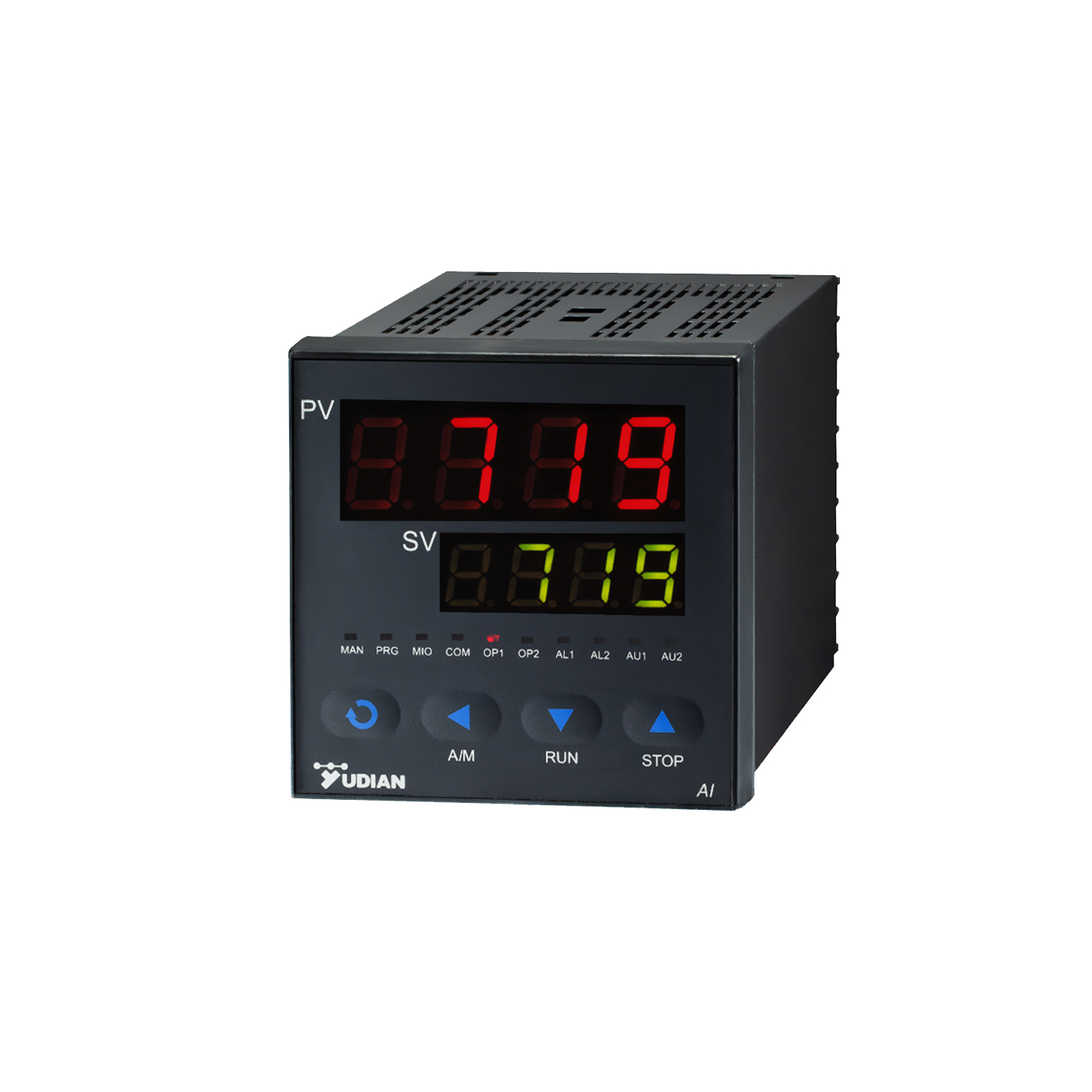 The temperature control meter for black body furnace can be multi-stage corrected AI-719 semiconductor control rectifier output solid state Xiamen Yudian yudian