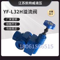 Relief valve hydraulic YF-L32H1 YF-L32H2 YF-L32H3 YF-L32H4 adjustable tube type manual