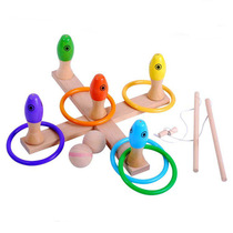 Childrens ring toy ring ring fishing game childrens bowling ring early education educational three-in-one toy