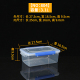 hộp cơm cắm điện lock&lock Hộp cơm trưa lò vi sóng vuông phân loại vuông hạt đông lạnh hộp cơm hộp nhựa lưu trữ kín loại tròn thương mại lạnh - Hộp cơm điện sưởi ấm hộp cơm tự hâm nóng