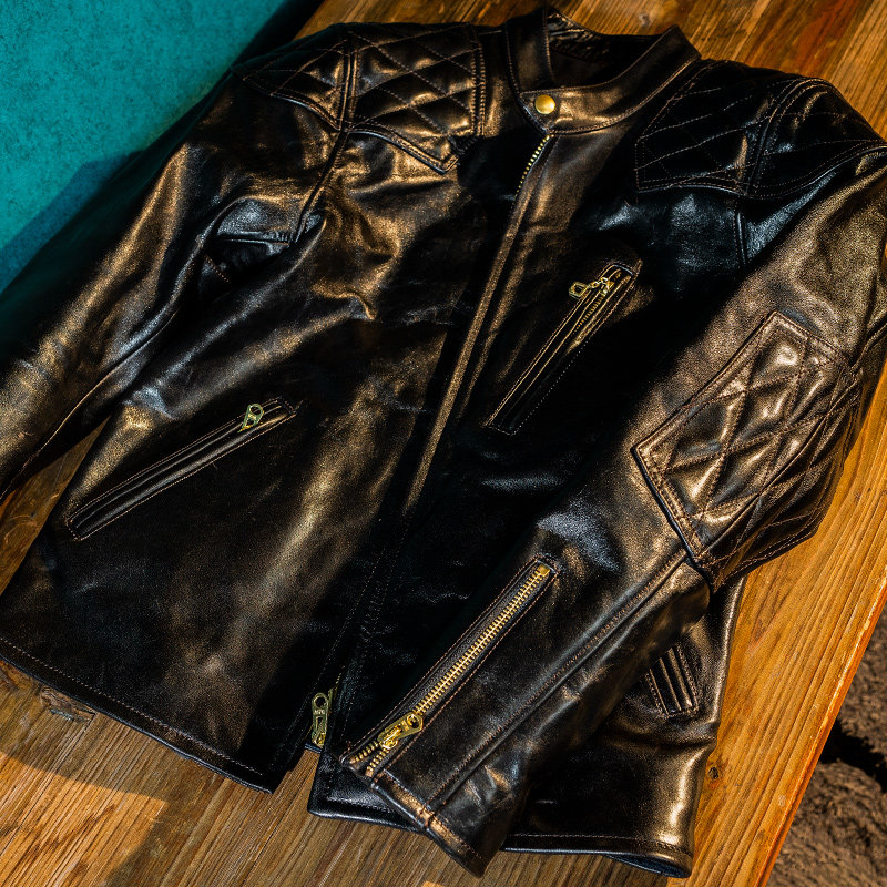 Mochen fur coat hard nuclear marpi leather clothing