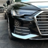 Подходит для 19-24 Audi A6L передняя стержня, декоративная модификация стержня перед модификацией передние противотуманные фары яркая полоса передняя бампер