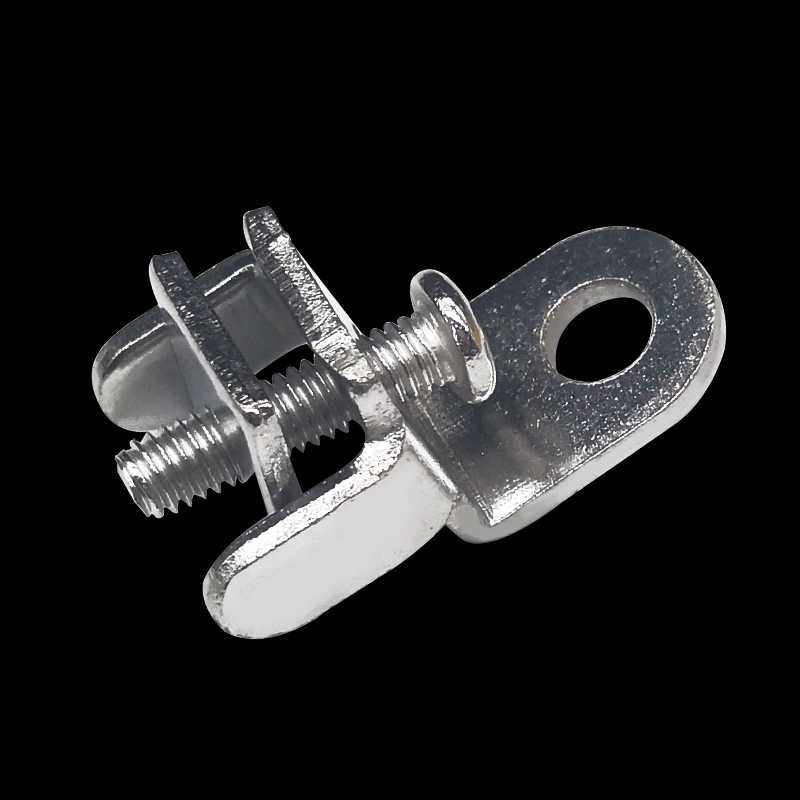 Electric curtain track transmission box fixed accessories Stainless steel lock key lock 5000