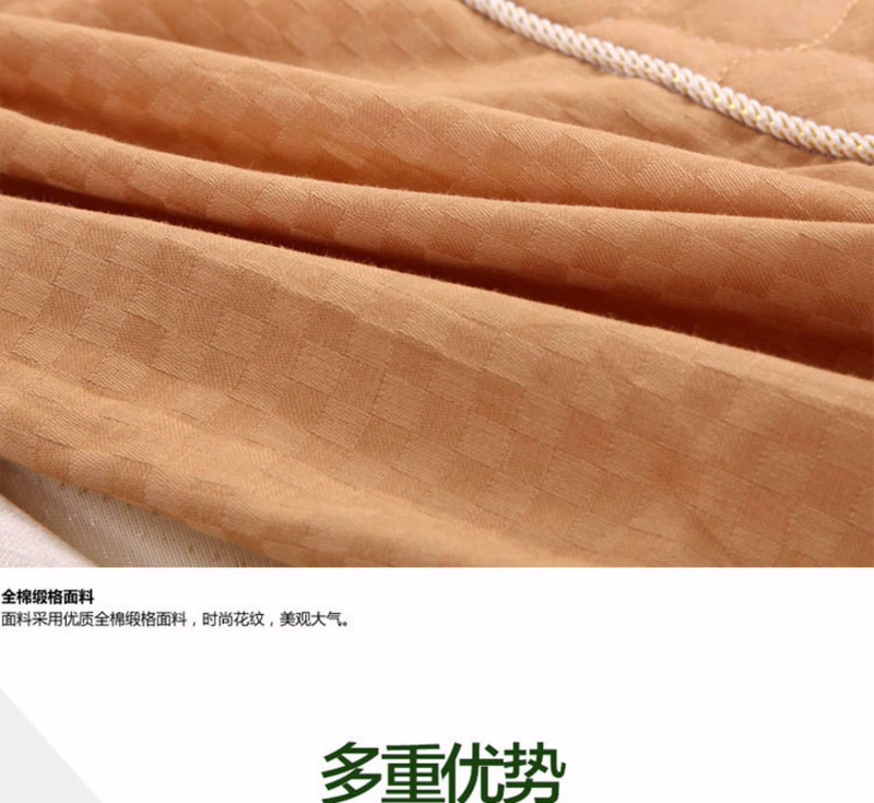 Có thể tùy chỉnh Bông trải giường tròn bông Tấm trải giường cotton đơn mảnh đặt đôi 2.0 m 2.2 nệm tròn Ga phủ giường Everon