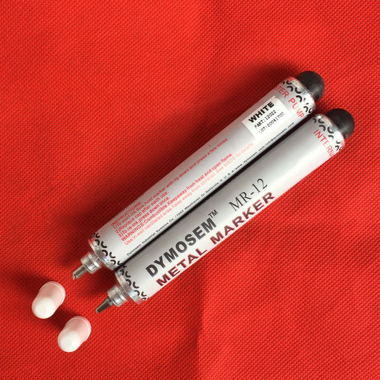 The American DYMOSEM Metal Marker hard tube metal marker pen steel marker pen replaces Nissen