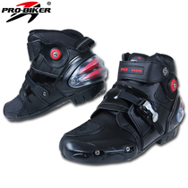 New Knight equipment motorcycle boots anti-fall Road Sports car racing shoes sports riding cross-country short boots