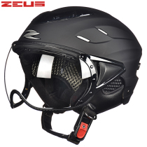 Swiss lion ZEUS helmet electric battery car summer half helmet Lightweight men and women personality sunscreen helmet