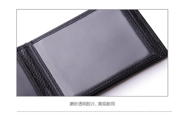 Giấy phép lái xe bằng da Trường hợp giấy phép lái xe bằng da thiết lập thẻ giấy phép lái xe siêu mỏng của nam túi đựng giấy tờ tùy thân