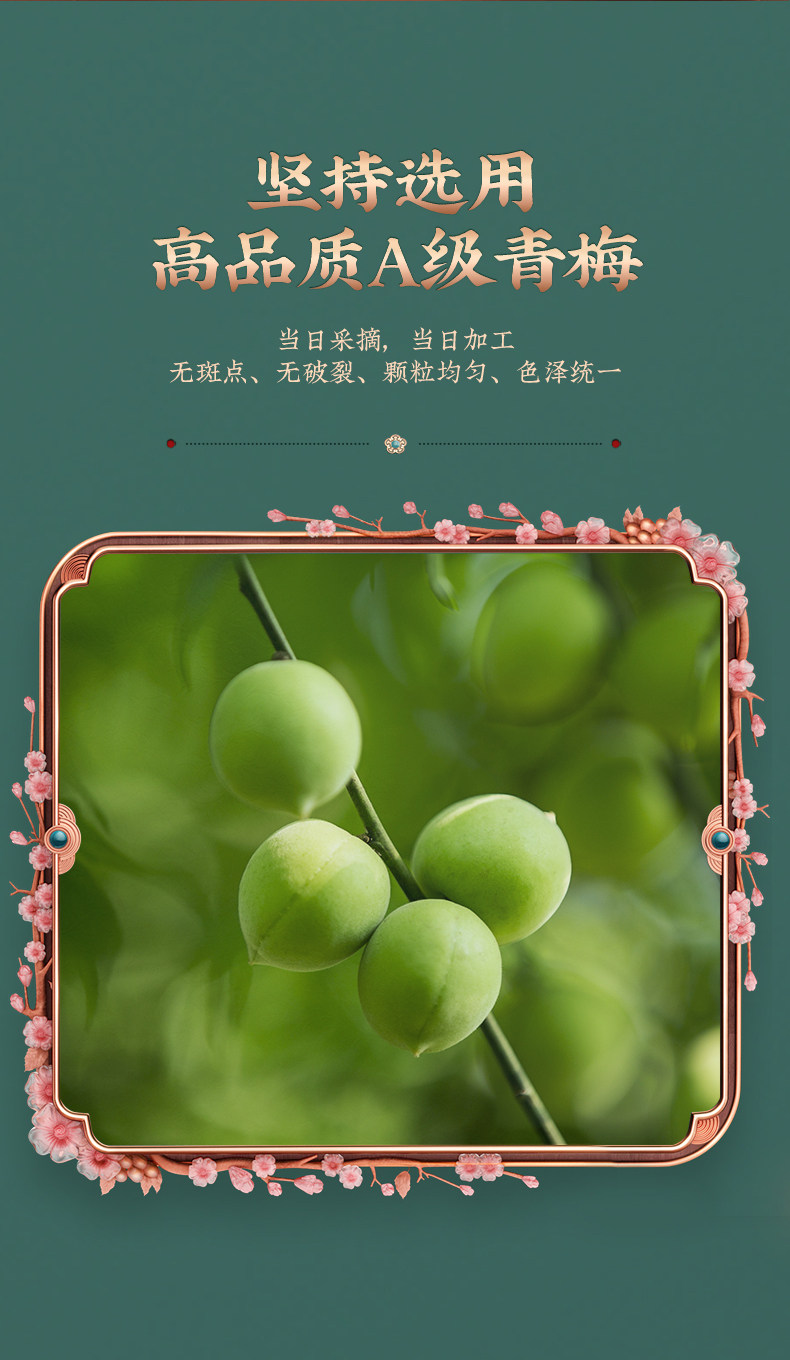 热销爆款 溜溜梅 国风全家桶 480g 图2