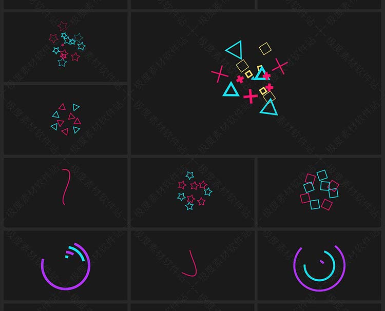 AE Pr预设模板 转场排版图表文字标题呼出说明商品展示动画素材库升级版 V1.3.1