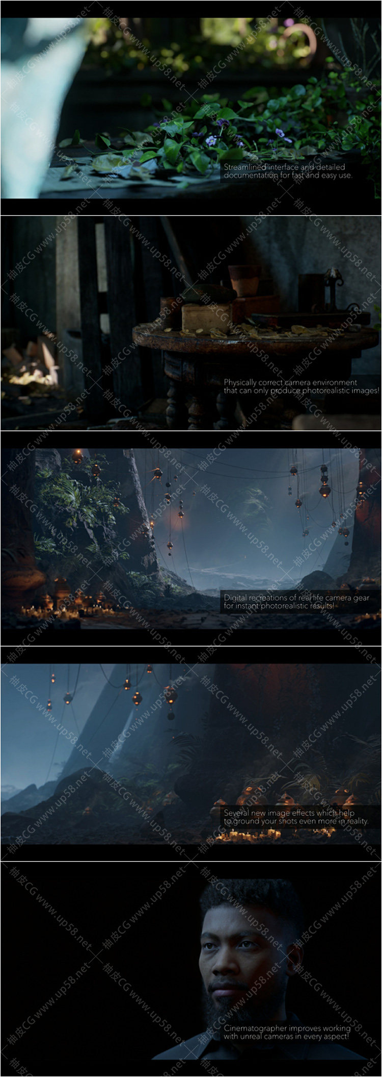 Unreal Engine电影级物理相机与镜头模拟系统Cinematographer PRO