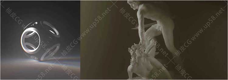 C4D Octane专业艺术场景Xpresso灯光照明环境