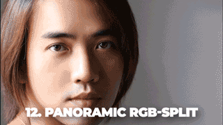 Pr模板 聚焦冲击旋转平移信号损坏无缝视频转场Pr预设后期特效