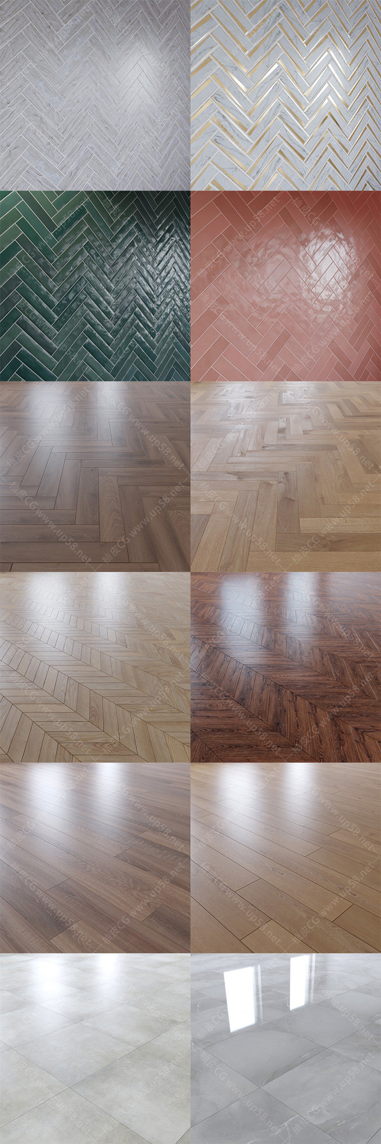 [汉化版]Blender几何节点程序化地板生成插件Floor Generator 3.0 + 资产包+中文字幕教程