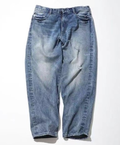 Nautica Basic Denim Pants Aged Hasegawa Washed Distressed Ripped Jeans Trousers Nautica Basic Denim Pants Aged Hasegawa Washed Distressed Ripped Jeans Trousers