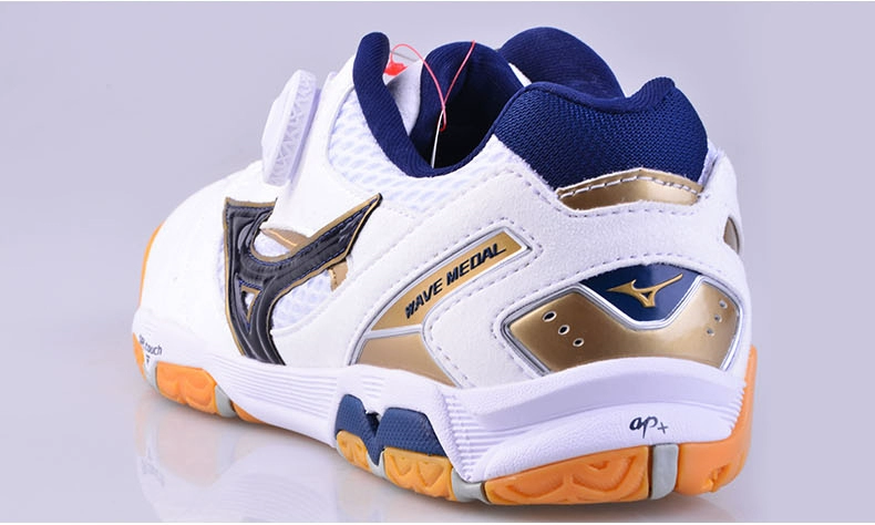 Mizuno Mizuno mẫu nam và nữ thoáng khí chống trượt chống trượt giày bóng bàn chuyên nghiệp 81GA151214